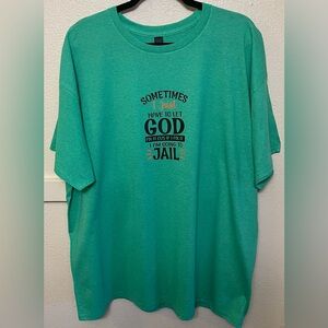 Green Graphic T-Shirt